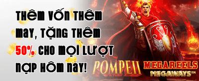 Siêu Thưởng Chào Mừng 100% Nạp Đầu promotion banner